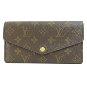 LOUIS VUITTON Brown Monogram Wallet